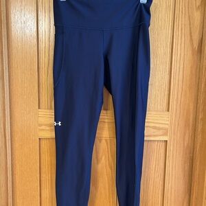 Under Armour Navy Athletic Capri Leggings